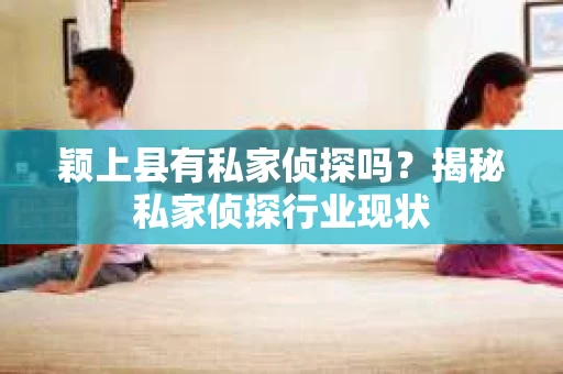 颖上县有私家侦探吗？揭秘私家侦探行业现状
