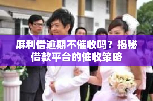 麻利借逾期不催收吗？揭秘借款平台的催收策略