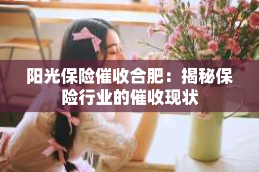 阳光保险催收合肥：揭秘保险行业的催收现状