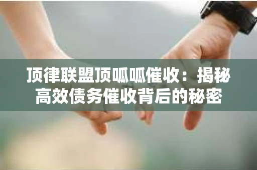 顶律联盟顶呱呱催收：揭秘高效债务催收背后的秘密