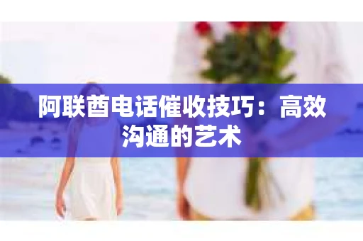 阿联酋电话催收技巧：高效沟通的艺术