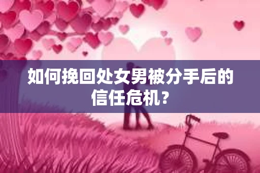 如何挽回处女男被分手后的信任危机? 如何挽回处女男被分手后的信任危机?
