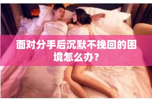 面对分手后沉默不挽回的困境怎么办？